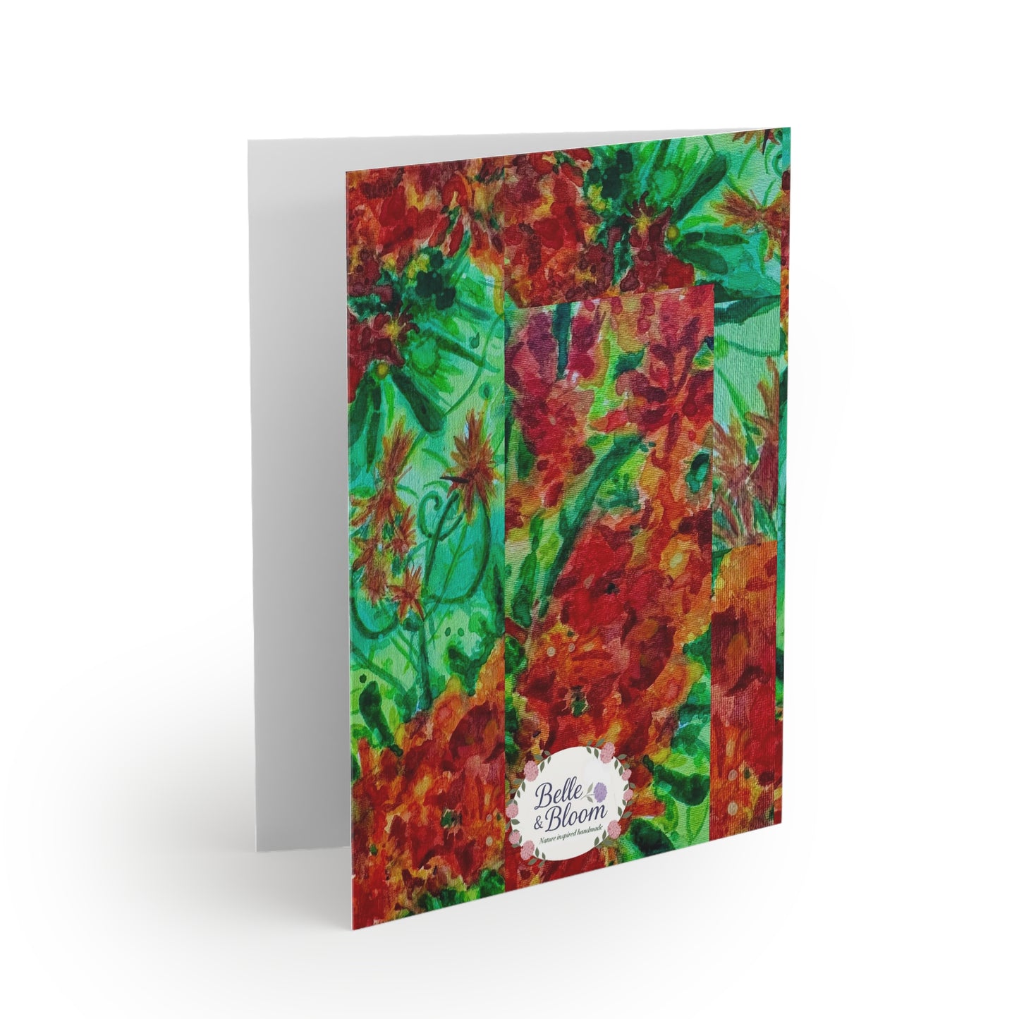 Floral Goldfinch Greeting Cards — Pack of 8/16/24
