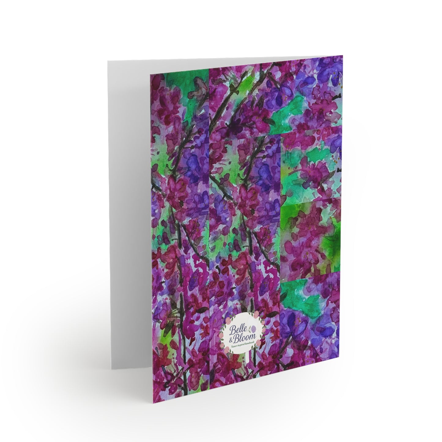 Floral Robin Greeting Cards — Pack of 8/16/24 Notecards