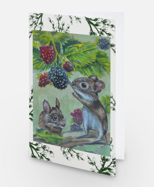 Greeting Cards “merry mice”