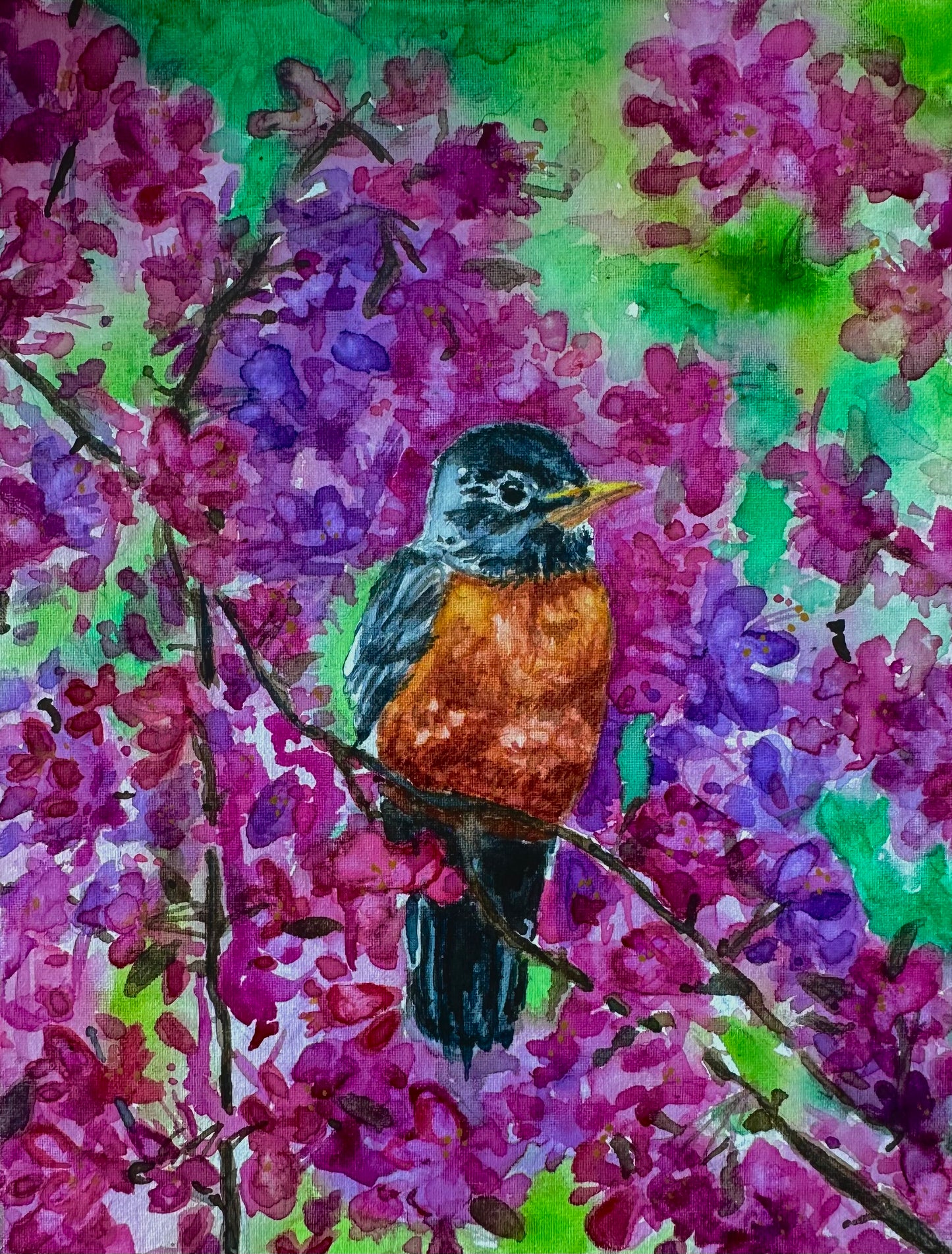 Cherry Robin original